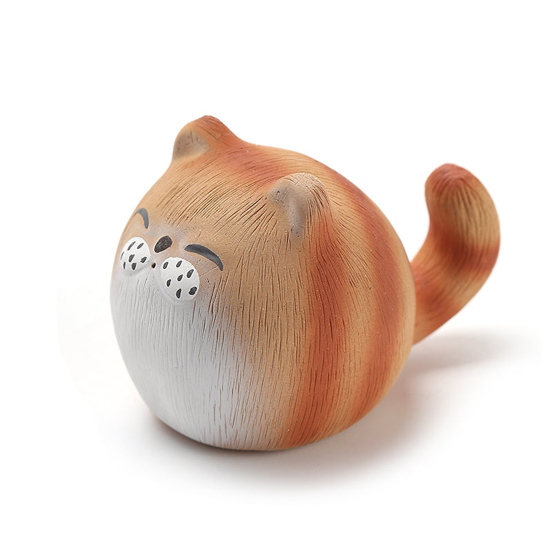 TEA PET ADORNMENT FORTUNE CAT